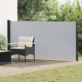 vidaXL Ausziehbare Seitenmarkise 120 x 600 cm Grau