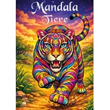 dhamma verlag Mandala Tiere Malbuch 50 St.