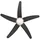 Westinghouse Bendan 132 cm Deckenventilator wenge mit Licht inkl. Fernbedienung
