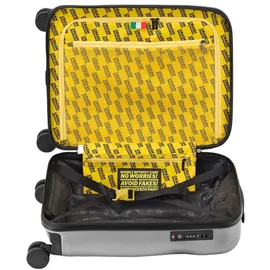 Crash Baggage Icon 4-Rollen Cabin 55 cm / 40 l silber