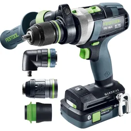 Festool TPC 18/4 5.0/4.0 I-Set/XL Quadrive inkl. 2 x 4,0/5,0 Ah + Koffer + Zubehör 577622