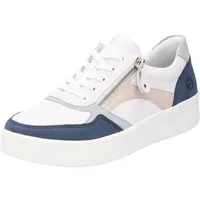 REMONTE Damen D0J01 Sneaker Low, Weiss 85, 43 EU