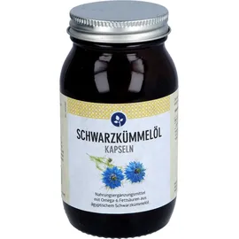 Aleavedis Naturprodukte GmbH Schwarzkümmelöl 500 mg Kapseln Bio vegan ägypt.