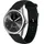 Withings Scanwatch 2 42 mm schwarz, Sport Fluorelastomer-Armband schwarz/silber