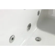 aea Luxus Relax Wannen Komplett 170x80cm Badewanne Weiß