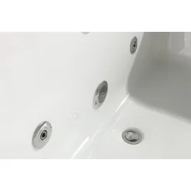 aea Luxus Relax Wannen Komplett 170x80cm Badewanne Weiß