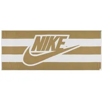 Nike Club Pool Handtuch 73 x 172 cm beige/white