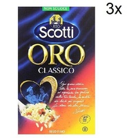 3x Riso scotti ORO Classico 1kg italienisch reis Parboiled