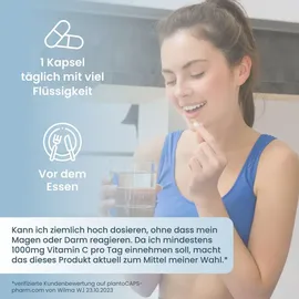 plantoCAPS Vitamin C 400 PUR Kapseln 60 St.