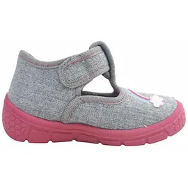 Fischer Markenschuh Hausstiefel Grau 26