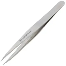 Tweezerman Studio Spitze Pinzette Edelstahl