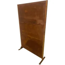Estexo Sichtschutzelement 190 x 120 cm Edelrost Metall