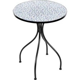 Beliani Bistrotisch 60 x 60 x 60 cm Schwarz