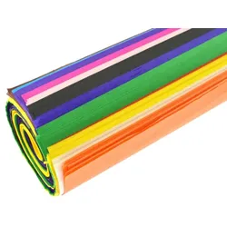 URSUS Blumenseiden-Papier »intensiv«, 125 Bogen, 50 x 70 cm, 12 Farben