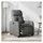 vidaXL Relaxsessel Elektrisch 144 x 77,5 x 0 cm Dunkelgrau mit Liegefunktion