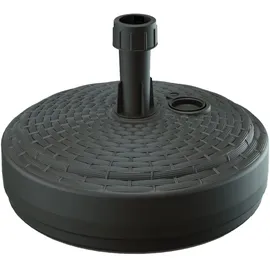 Prosperplast Schirmständer 39 x 39 x 13 cm Polyethylen Braun