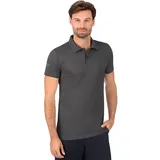 Trigema Herren Slim Fit Poloshirt aus DELUXE-Piqué«, (1 tlg.), grau