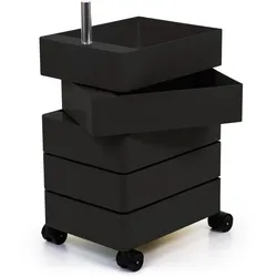 MAGIS - 360° Container 5 Fächer, schwarz