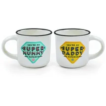 Legami Kaffeetasse 0,05 l Weiß 2 St.
