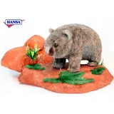 Hansa Creation Kuscheltier Wombat grau