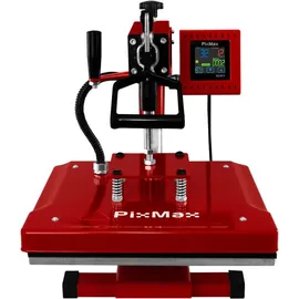 MONSTER SHOP 38 x 38cm Hitzepresse Schwenkbare Transferpresse Heißpresse Textilpresse T-Shirtpresse Sublimationsdruck Touchscreen Einstellbarer Dru...