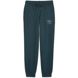 Puma Class Comfort Fleece Jogginghose Damen 75 - green terrain XL