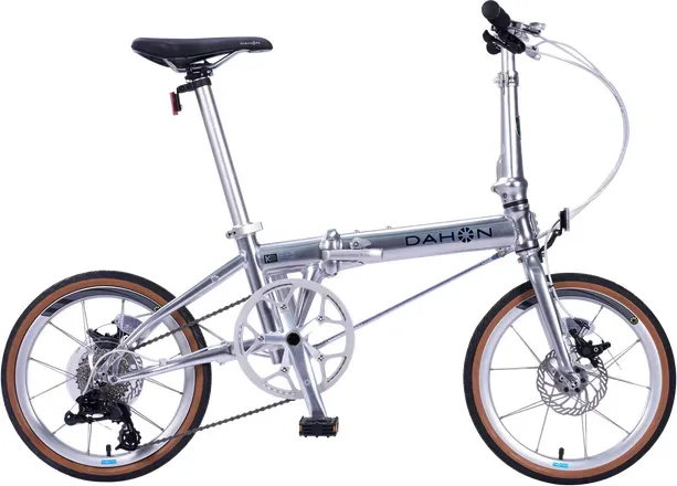 DAHON Faltfahrrad K9 Quick Silver 16 Zoll (349) Reifen