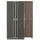 JV Möbel Kleiderschrank 56 x 211 x 139 cm Grau