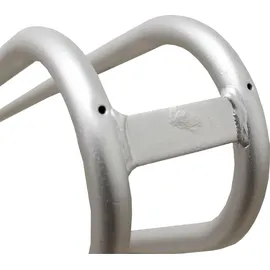 Trutzholm Fahrradständer für 6 Fahrräder höhenversetzt 210 x 45 cm Stahl feuerverzinkt grau
