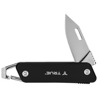 True Utility Taschenmesser Key Chain Knife Mini Tool Messer Schlüsselanhänger Farbe: schwarz