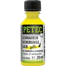 Petec Schraubensicherungslack Gelb 20 ml