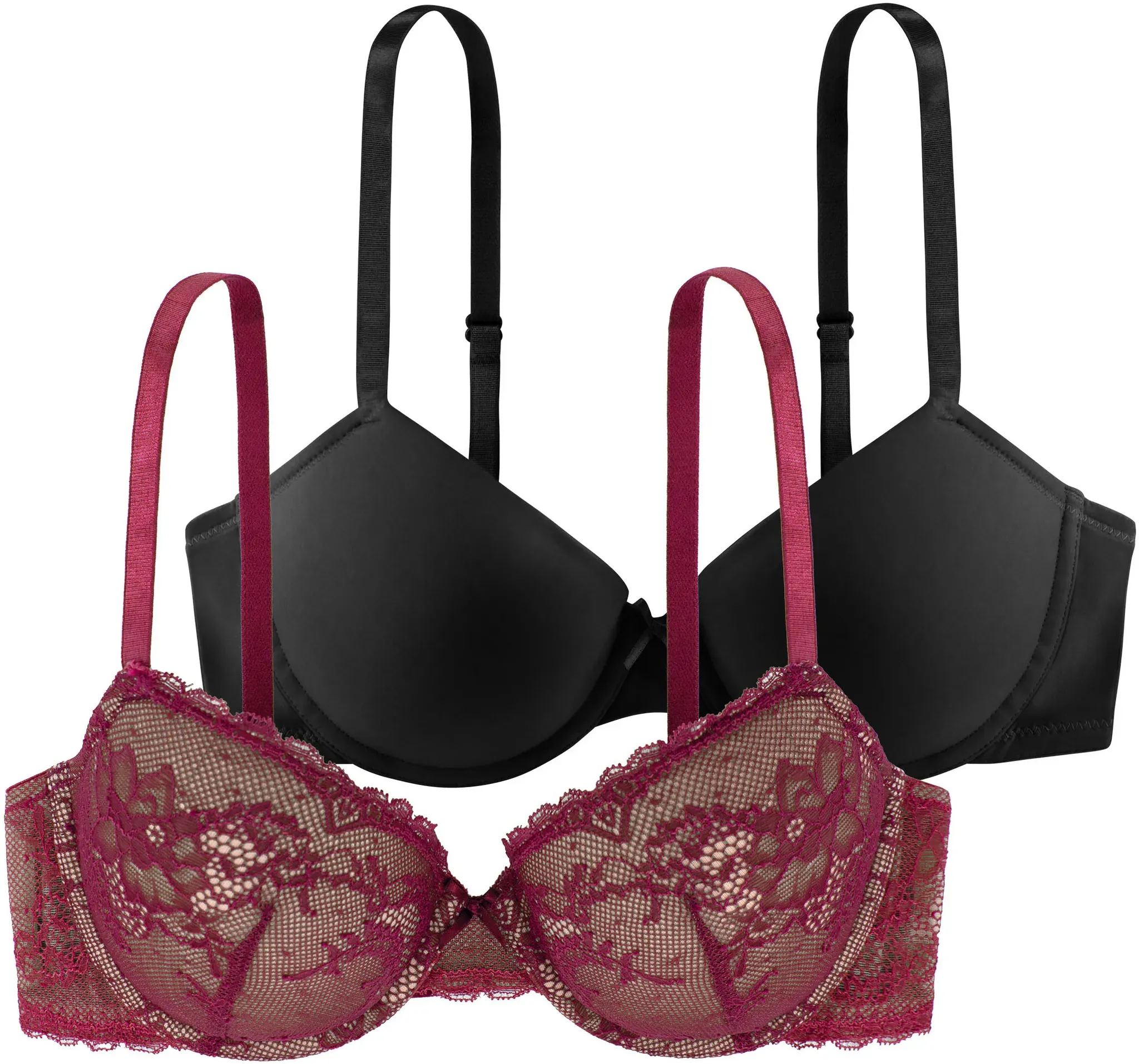 Dorina Bügel-BH »CHLOE«, mit vorgeformten Cups Dorina red/black 80