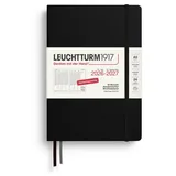 Leuchtturm1917 Akademischer Wochenplaner Medium A5 18 Monate Schwarz 2027