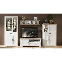 Die Möbelfundgrube Wohnwand JASMIN 82 - weiß