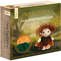 TOPP 18403 Fantastisches Häkelset Halbling, 10 cm | Ganseforth, Jana