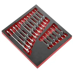 Modul - Gabel-Ringschlüssel SLS 17-teilig MODM.440J17SLS