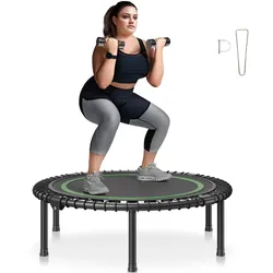 VEVOR Mini-Fitness-Trampolin Trainingstrampolin Erwachsene 1027mm 150kg Faltbar