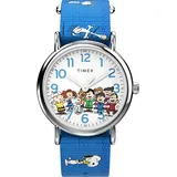 Timex Unisex Analog Armbanduhr Weekender x Peanuts Gang's All Here