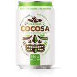 DIET-FOOD Cocosa Coconut Water Kokosnusswasser Sparkling Kokoswasser mit Kohlensäure Herkunftsland Vietnam Ohne Künstliche Zusätze und ohne Zucker 330 Ml