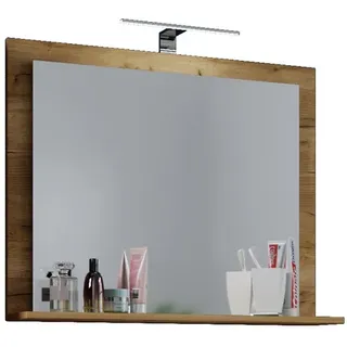 VCM my bath Spiegel VCB 10 915172 honig-eiche 80,0 x 17,0 x 55,0 cm