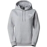The North Face Hoodie Silber L