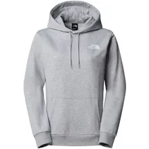 The North Face Hoodie Silber L