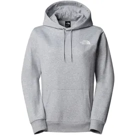 The North Face Hoodie Silber L