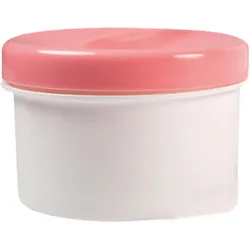 Gebissdose mit Einsatz und Deckel rosa