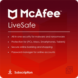 McAfee LiveSafe 2019 Unlimited ESD Win Mac Android iOS
