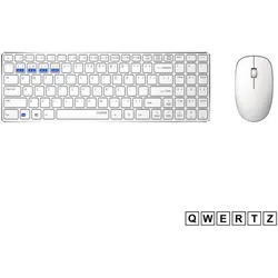 Rapoo 9300M Multi-Mode-Deskset Kabellos, ultraflach, Weiß
