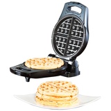 Rosenstein & Söhne Wendbares Waffeleisen mit stufenloser Temperatur-Regelung, 875 Watt