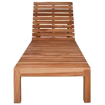 vidaXL Sonnenliege 200 x 60 x 30 cm Braun