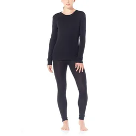 Icebreaker 175 Everyday Crew Merino Langarm-baselayer - Black - M