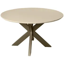 Villa Möbel Dimora Ø 130 cm Sand/Bronze